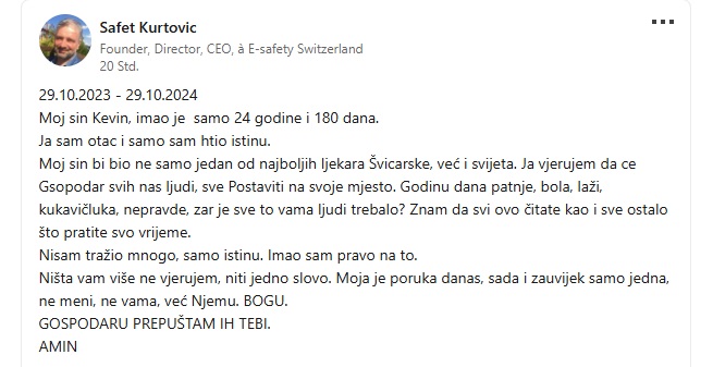 Safet Kurtovic, Kevin Kurtovic
